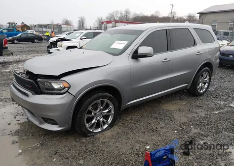 2019 Dodge Durango Gt Plus Awd from USA, damaged, VIN 1C4RDJDG1KC701091
